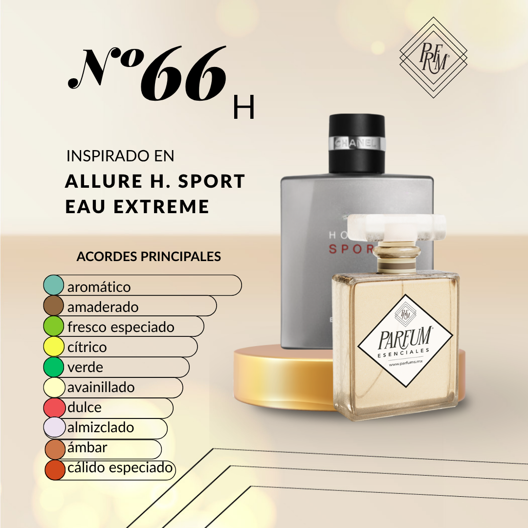 66H inspirado en ALLURE-HOMME-SPORT-EXTRÉME