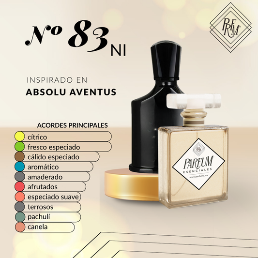 83NI- inspirado en  ABSOLU AVENTUS MAN