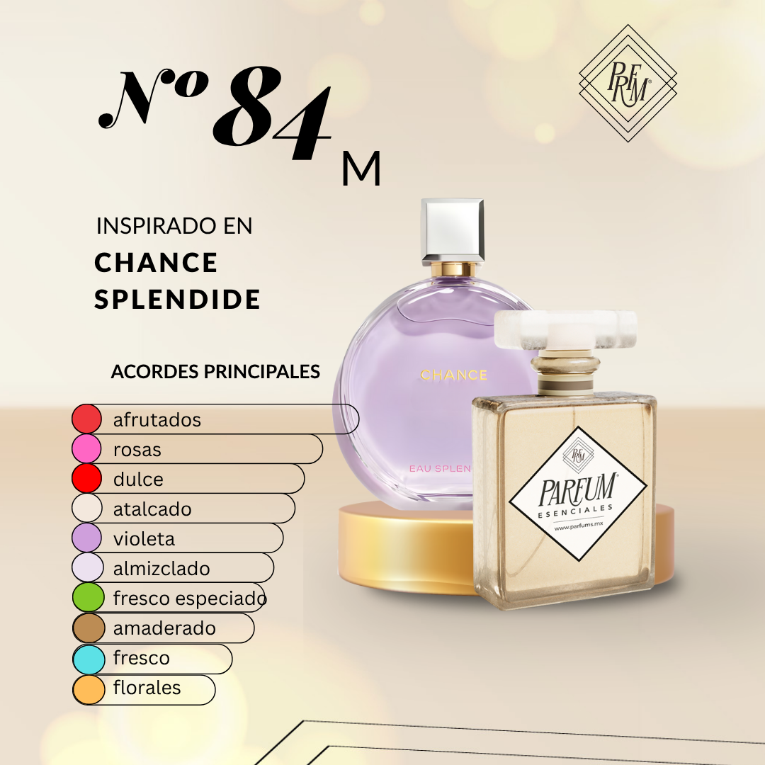84M inspirado en CHANCE SPLENDIDE