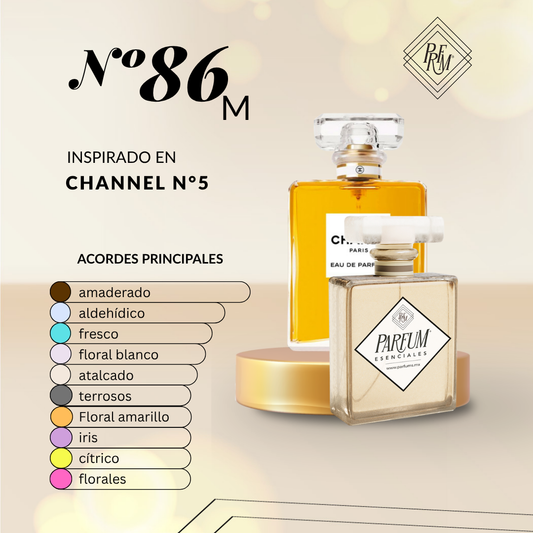86M inspirado en MCHANEL-N°5