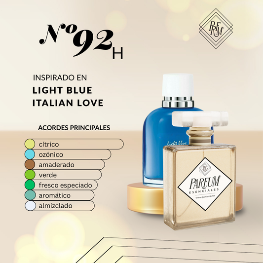 92H inspirado en ITALIAN-LOVE MAN