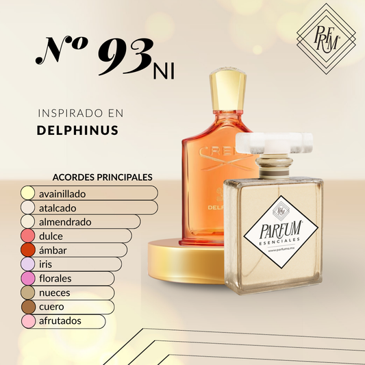 93NI- Inspirado En  DELPHINUS Unisex