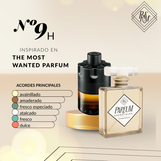 9H inspirado en THE MOST WANTED PARFUM