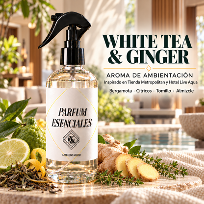 AMBIENTAL WHITE TEA & GINGER