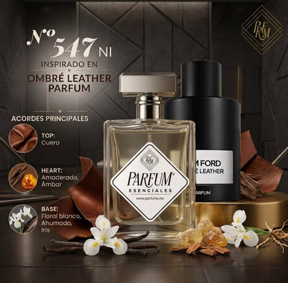 547NI- inspirado en  Ombré Leather Parfum UNISEX